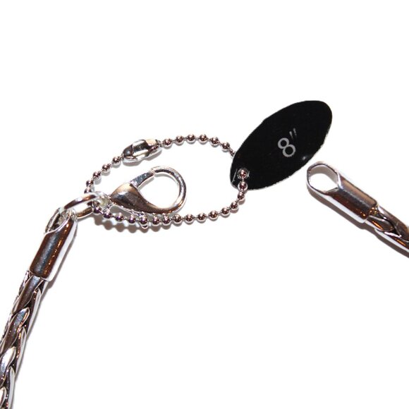 DaVinci Charm Bracelet 8" 9 Beads - Daughter Hearts Girl Dance Gold Silver CZ - Picture 3 of 3